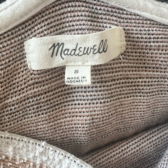 Madewell Textured Ruffle Shoulder Tank Top – Size Small - Picture 9 of 9
